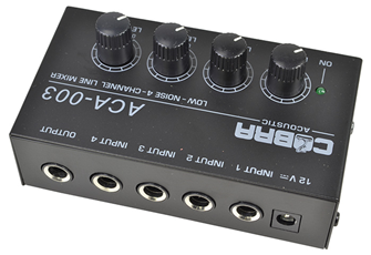 Ultra Low Noise 4 Channel Line Mixer 